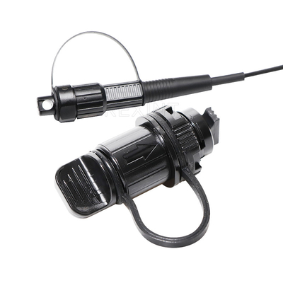 SC Mini Type Fiber Optic Adaptor IP68 exterior de KEXINT impermeável para o cerco da tala da fibra