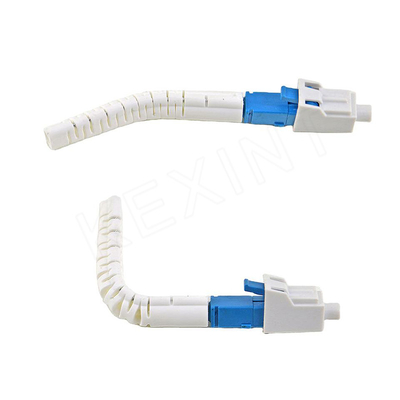 Conectores de fibra óptica KEXINT SM MM PC/UPC/APC Polimento Bota angular ajustável
