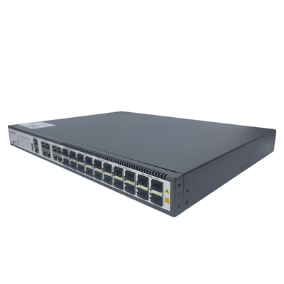 FTTH 10 Gigabit Ethernet 16 portos 1U GPON OLT compatíveis com vários tipos de Ontário