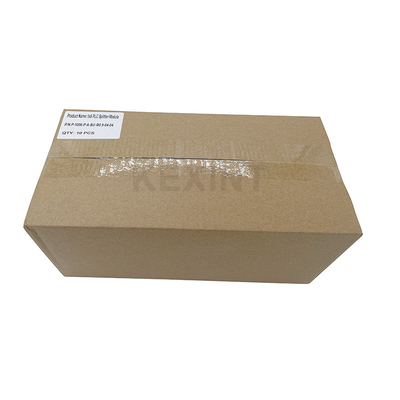 KEXINT FTTH Single Mode 1x6 LGX Tipo de cartão SC UPC Connector G657A1 Fibra Óptica PLC Splitter