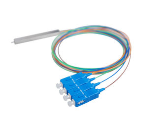 cor da onda 1650nm da manutenção programada 1650dB do divisor do PLC da fibra ótica de 0.15db 1×4 multi