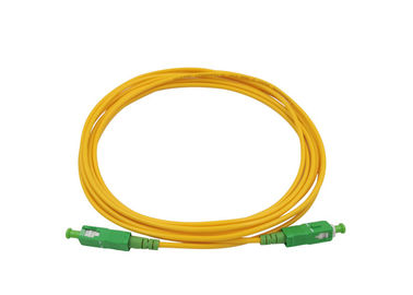 Único modo SC/APC - perda ótica 60dB dos 10M Low Loss Return do cabo de remendo da fibra de SC/APC