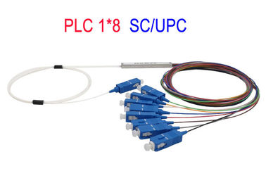 Comprimento de onda 1650 de Mini Module Operting do divisor do PLC da fibra ótica do UPC máximo