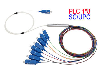 Comprimento de onda 1650 de Mini Module Operting do divisor do PLC da fibra ótica do UPC máximo