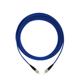 Ligação em ponte ótica FC/UPC huawei do cabo exterior 1m 3m de cabo de remendo da fibra feita sob encomenda blindada