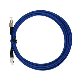 Ligação em ponte ótica FC/UPC huawei do cabo exterior 1m 3m de cabo de remendo da fibra feita sob encomenda blindada