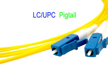 LC ao DB frente e verso multimodo do PLC G657A2 0,2 do PVC OM3 do cabo do remendo da fibra ótica do LC