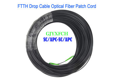 CE ótico da antena/canal 0.25db do cabo de remendo da fibra da gota de GJYXFCH FTTH habilitado