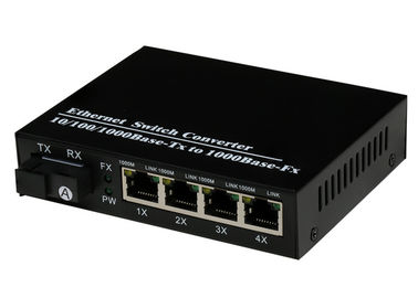amortecedor de dados em linha portuário 256K do módulo SX/LX do transceptor da fibra ótica de 1000Mbps 4 SFP