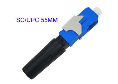 Tipo reto rápido da perda de inserção 50cm do conector 0.3dB da fibra ótica rápida de SC/UPC