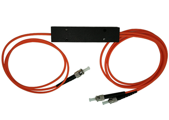 Fibra ótica multimodo do WDM do acoplador do CCTV FBT 1*2 50/125 de 850nm para a rede de FTTH FTTB FTTX