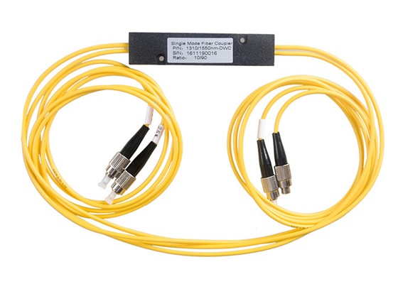 ABS 3.0mm do acoplador ótico FC/UPC 50/50 da fibra do filtro FBT 2×2 da fibra ótica do ABS