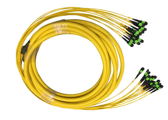LSZH 500N 72 144 cabo de remendo da manutenção programada MTP MPO do núcleo 40G 100G