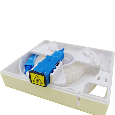 Caixa ótica da terminação da fibra ótica da placa de cara da fibra do ABS FTTH do núcleo de KEXINT 1