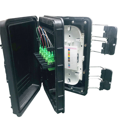 KEXINT 8 fechamentos ultravioletas óticos da tala da fibra ótica da caixa de distribuição de 12 24 portos anti