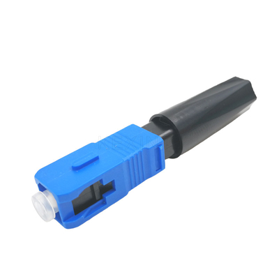Conector rápido rápido do SC UPC de Connetor da fibra ótica de KEXINT FTTH para o cabo pendente