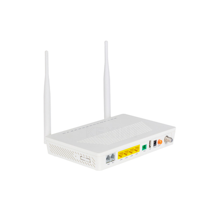 Branco do router 4GE 3FE CATV WIFI da rede de KEXINT FTTH GEPON ONU FTTH FTTB FTTX