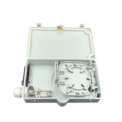 Forte durável exterior do anti ABS branco de fibra ótica do PC da caixa de distribuição do roubo FTTH