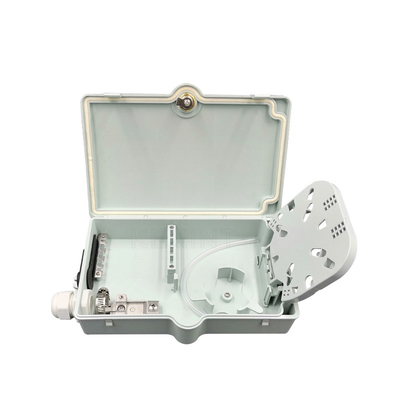 Forte durável exterior do anti ABS branco de fibra ótica do PC da caixa de distribuição do roubo FTTH