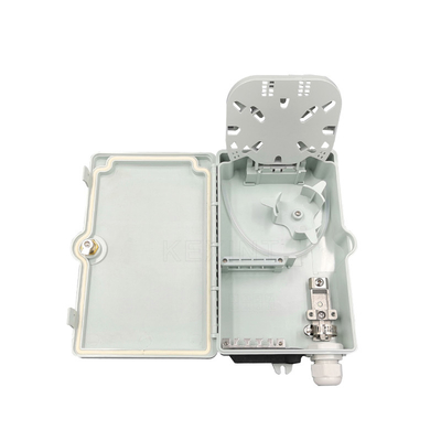 Forte durável exterior do anti ABS branco de fibra ótica do PC da caixa de distribuição do roubo FTTH