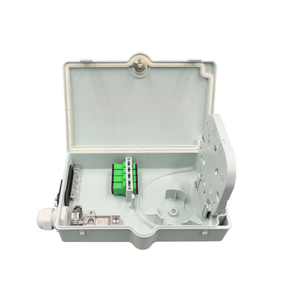 Forte durável exterior do anti ABS branco de fibra ótica do PC da caixa de distribuição do roubo FTTH