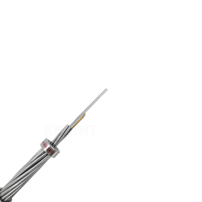 Escala 60 do cabo de fibra ótica 24B1.3 de OPGW ADSS 130 fios de metal da telecomunicação do poder