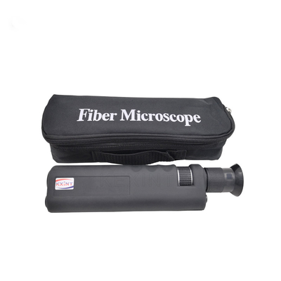 Microscópio de fibra ótica Handheld da inspeção, ferramenta da inspeção da fibra ótica de 200x 400x