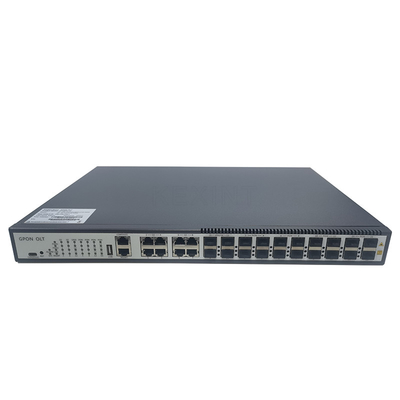 10 Gigabit Ethernet 8 portos 1U GPON OLT FTTH compatíveis com vários tipos de Ontário