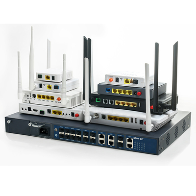 FTTH 10 Gigabit Ethernet 16 portos 1U GPON OLT compatíveis com vários tipos de Ontário
