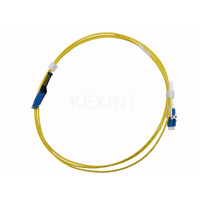 KEXINT 2M MDC UPC para LC UPC Uniboot Duplex OS2 Modo Único LSZH (OFNR) 2.0mm Fibra Óptica Patch Cable