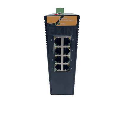 KEXINT Portos elétricos Gigabit 8 de nível industrial (POE) Power Over Ethernet Switch