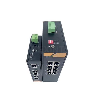 KEXINT Portos elétricos Gigabit 8 de nível industrial (POE) Power Over Ethernet Switch