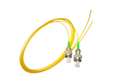 Único modo do SC UPC à trança 0.9mm OM1 OM2 do cabo de remendo da fibra multimodo