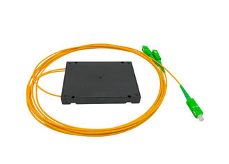 Divisor do PLC da fibra ótica do ABS FTTH, divisor 2,0 3.0mm da fibra de EPON GPON