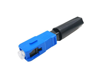 Conector rápido da fibra ótica da manutenção programada de SC/UPC, 50mm   Conectores de fibra ótica rápidos