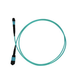 Tipo ótico azul do cabo de remendo da fibra de OM3 24 MTP MPO da água de B SENKO