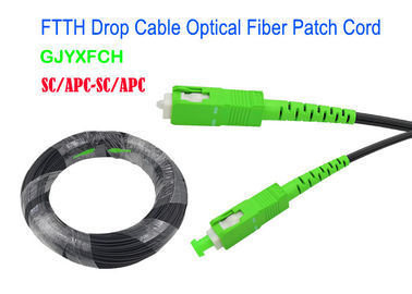 CE ótico da antena/canal 0.25db do cabo de remendo da fibra da gota de GJYXFCH FTTH habilitado