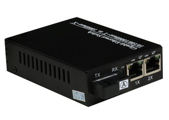 Tipo módulo 1000M da manutenção programada de SFP da fibra ótica conector portuário do SC RJ45 do conversor de 2 meios