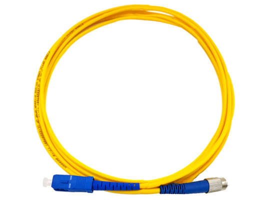 COMPRIMENTO LSZH 0.2DB G657 A2 da manutenção programada 3M do cabo do remendo da fibra ótica do SC UPC FC UPC da manutenção programada de SX