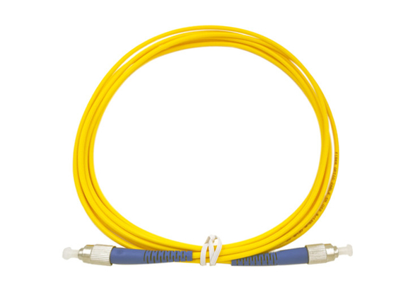 Comprimento ótico MODF FC/UPC da manutenção programada 3m do cabo de remendo da fibra de LSZH 0.2dB FTTH - FC/UPC