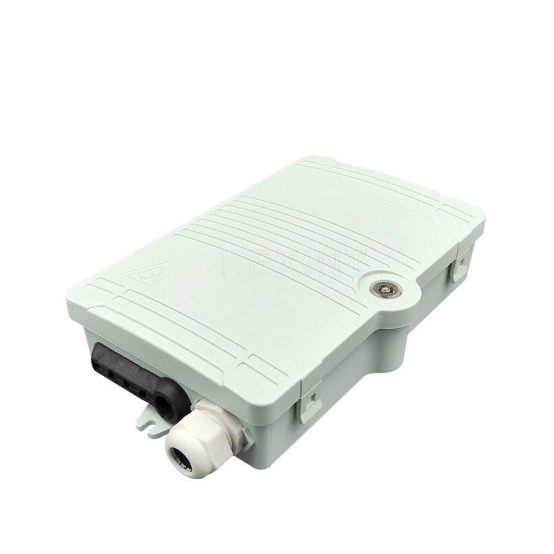 Forte durável exterior do anti ABS branco de fibra ótica do PC da caixa de distribuição do roubo FTTH